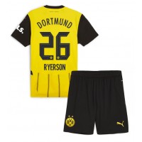 Borussia Dortmund Julian Ryerson #26 Hemmatröja Barn 2024-25 Kortärmad (+ Korta byxor)